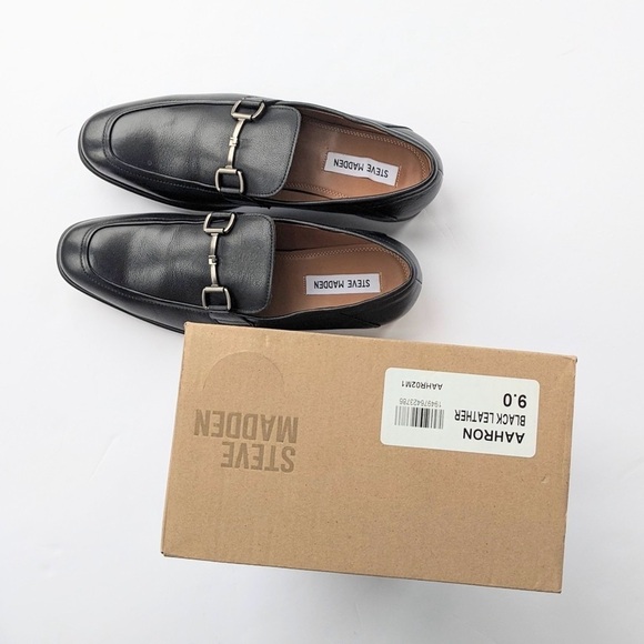 Steve Madden Men AAHRON Black Dress Loafer main image 10